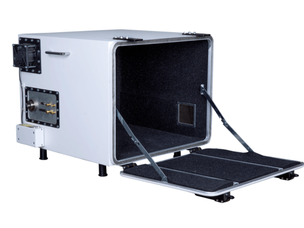 Afgeschermde testbehuizing voor kleine RF systemen1