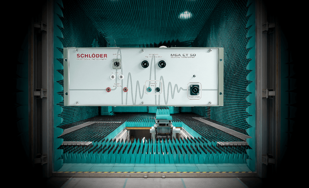 Koppeltransformator-testsysteem voor CS101 en DO-160 testen